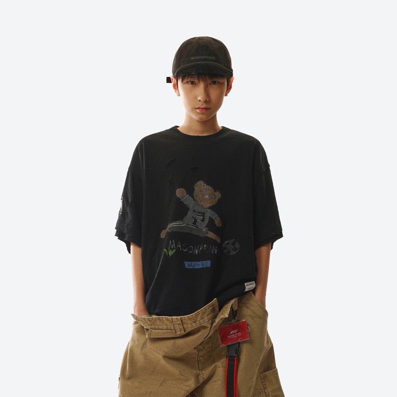Hand-Drawn Bear T-Shirt